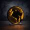Melrose; 14.75" Orange with Black Headless Horseman EkkoLight; Category:Halloween Tabletop Decor; Image:4